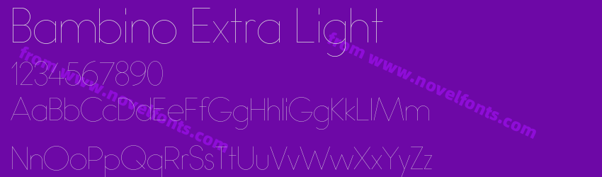 Bambino Extra LightPreview Bambino Extra LightPreview