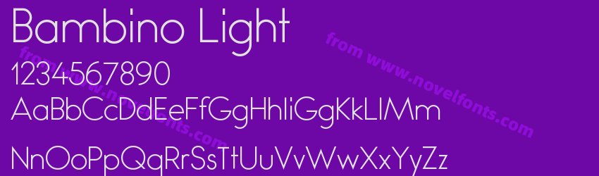 Bambino LightPreview Bambino LightPreview