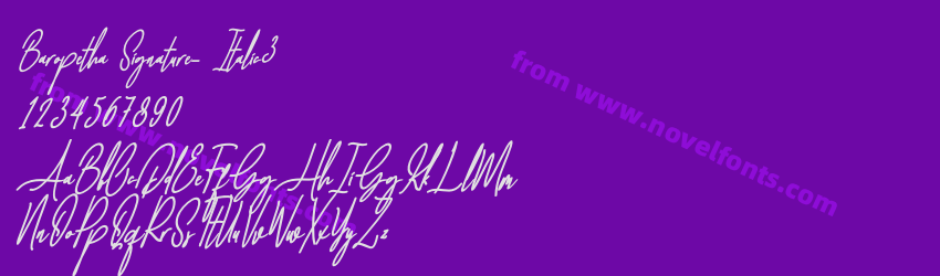 Baropetha Signature_ Italic3Preview Baropetha Signature_ Italic3Preview