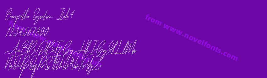 Baropetha Signature_ Italic4Preview Baropetha Signature_ Italic4Preview