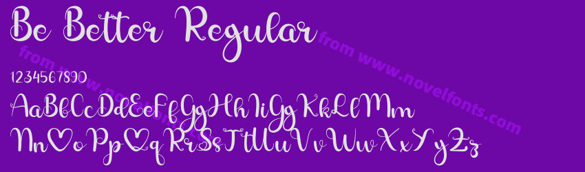 Be Better RegularPreview Be Better RegularPreview