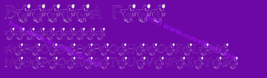 BearlyA FontPreview BearlyA FontPreview
