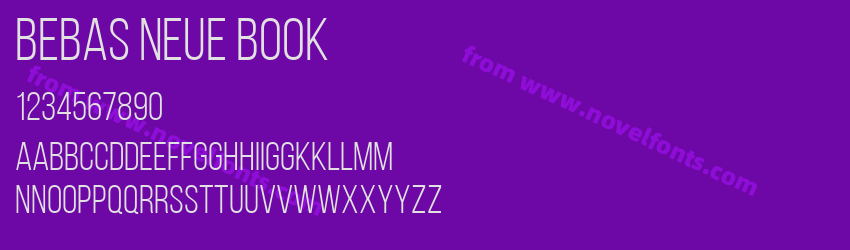 Bebas Neue BookPreview Bebas Neue BookPreview