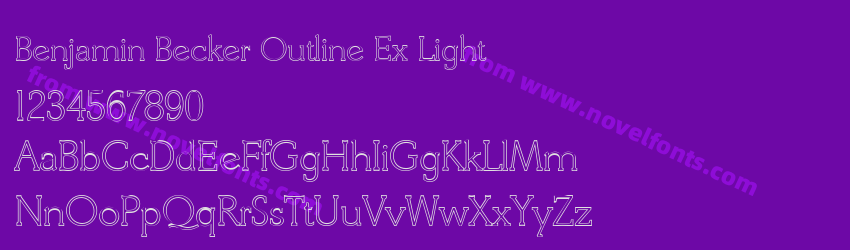 Benjamin Becker Outline Ex LightPreview Benjamin Becker Outline Ex LightPreview