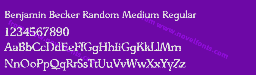 Benjamin Becker Random Medium RegularPreview Benjamin Becker Random Medium RegularPreview