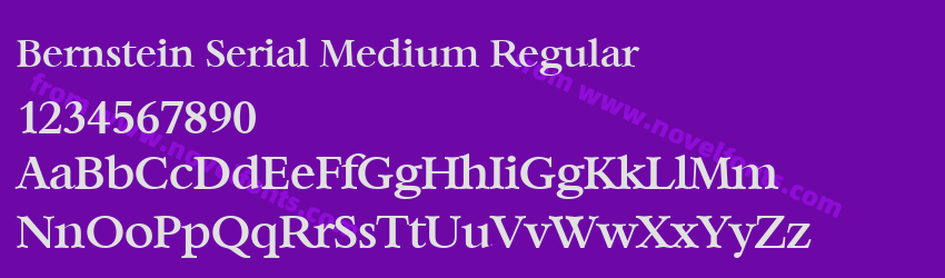 Bernstein Serial Medium RegularPreview Bernstein Serial Medium RegularPreview
