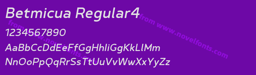Betmicua Regular4Preview Betmicua Regular4Preview