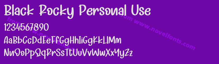 Black Rocky Personal UsePreview Black Rocky Personal UsePreview