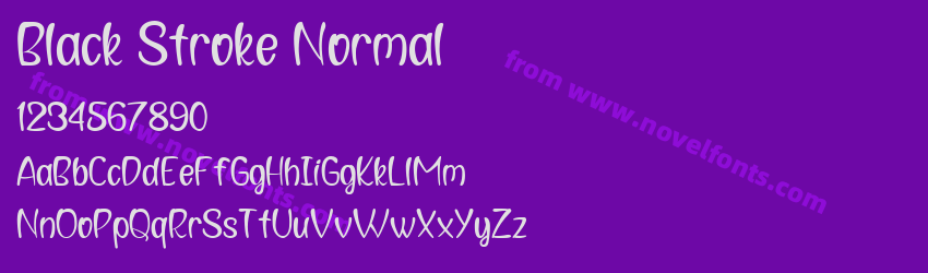 Black Stroke NormalPreview Black Stroke NormalPreview