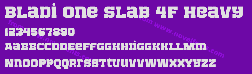 Bladi One Slab 4F HeavyPreview Bladi One Slab 4F HeavyPreview