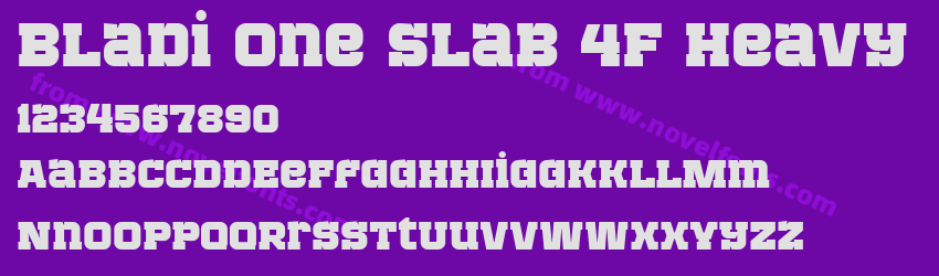 Bladi One Slab 4F HeavyPreview Bladi One Slab 4F HeavyPreview