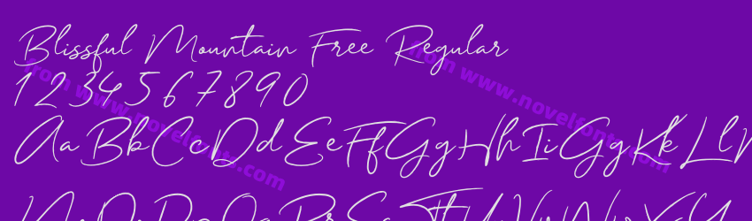 Blissful Mountain Free RegularPreview Blissful Mountain Free RegularPreview