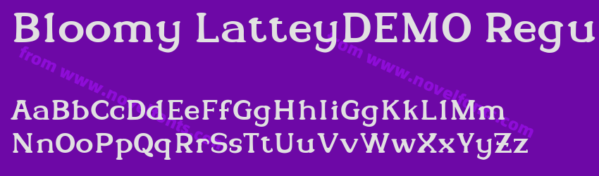 Bloomy LatteyDEMO RegularPreview Bloomy LatteyDEMO RegularPreview