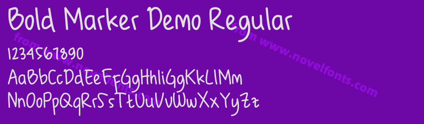 Bold Marker Demo RegularPreview Bold Marker Demo RegularPreview