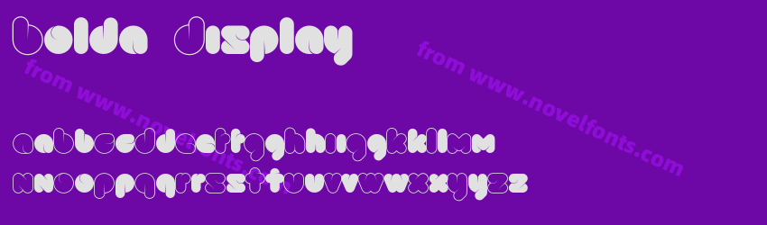 Bolda DisplayPreview Bolda DisplayPreview
