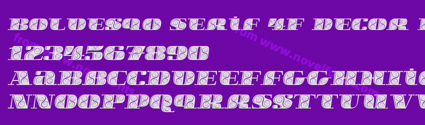 Boldesqo Serif 4F Decor ItalicPreview Boldesqo Serif 4F Decor ItalicPreview