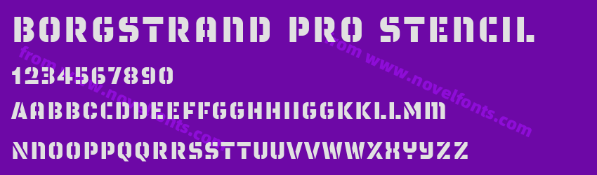 Borgstrand Pro StencilPreview Borgstrand Pro StencilPreview