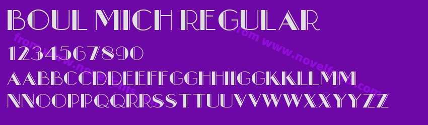Boul Mich RegularPreview Boul Mich RegularPreview