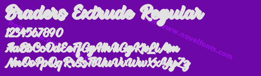 Braders Extrude RegularPreview Braders Extrude RegularPreview