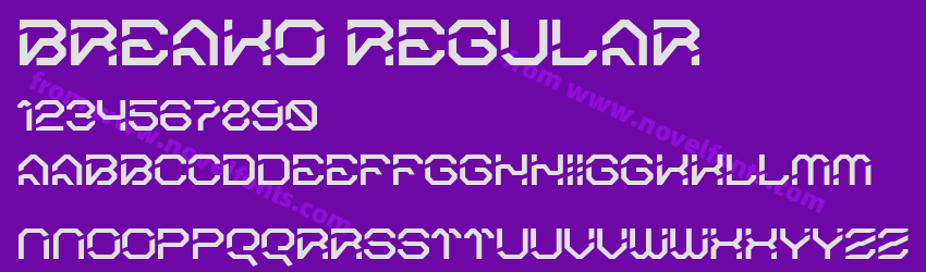 Breako RegularPreview Breako RegularPreview