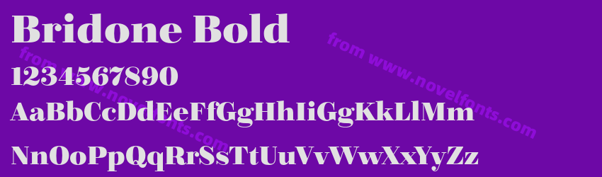 Bridone BoldPreview Bridone BoldPreview