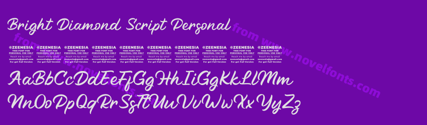 Bright Diamond Script PersonalPreview Bright Diamond Script PersonalPreview