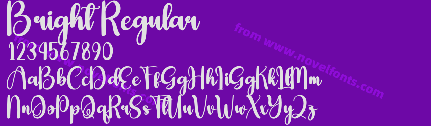 Bright RegularPreview Bright RegularPreview