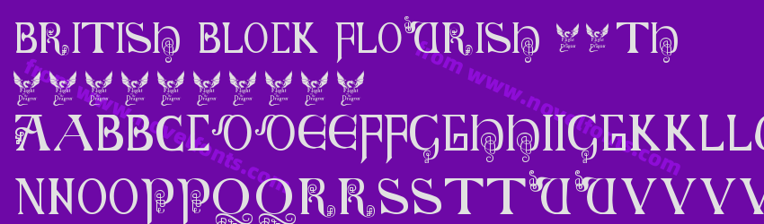 British Block Flourish 10thPreview British Block Flourish 10thPreview