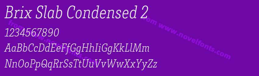 Brix Slab Condensed 2Preview Brix Slab Condensed 2Preview