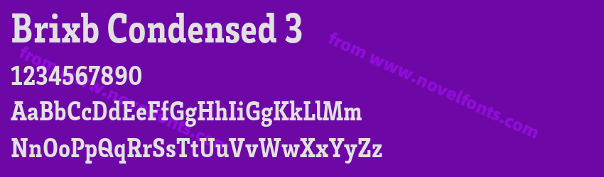 Brixb Condensed 3Preview Brixb Condensed 3Preview