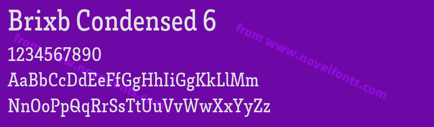 Brixb Condensed 6Preview Brixb Condensed 6Preview