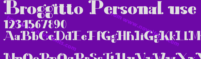 Broggitto Personal usePreview Broggitto Personal usePreview