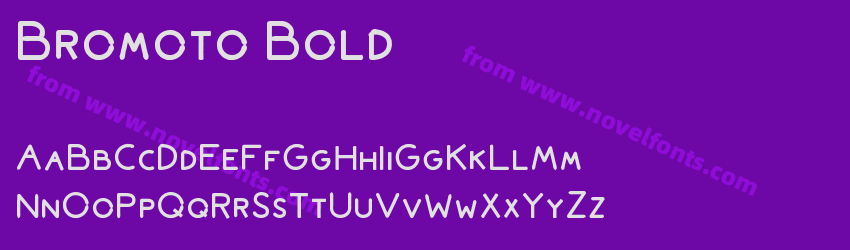 Bromoto BoldPreview Bromoto BoldPreview