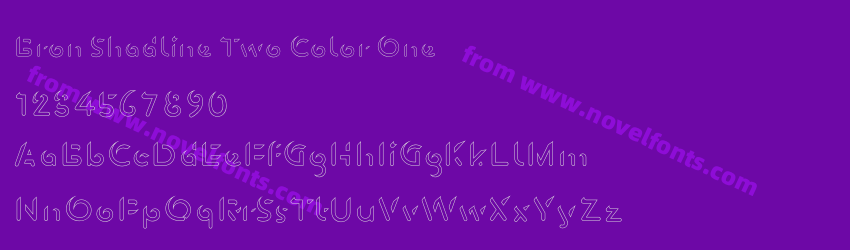 Bron Shadline Two Color OnePreview Bron Shadline Two Color OnePreview