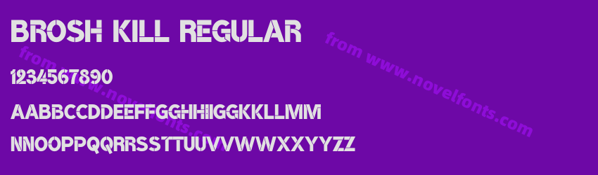 Brosh Kill RegularPreview Brosh Kill RegularPreview