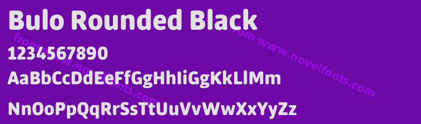 Bulo Rounded BlackPreview Bulo Rounded BlackPreview
