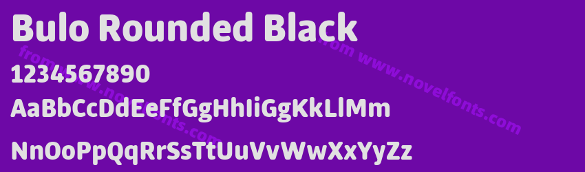 Bulo Rounded BlackPreview Bulo Rounded BlackPreview