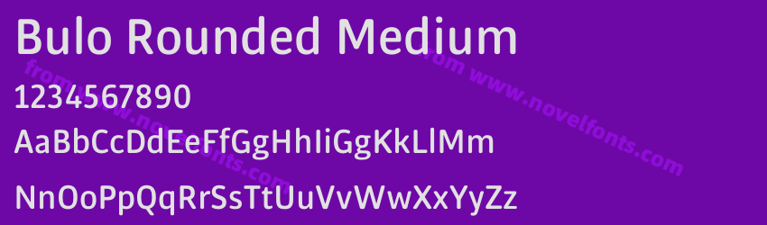 Bulo Rounded MediumPreview Bulo Rounded MediumPreview