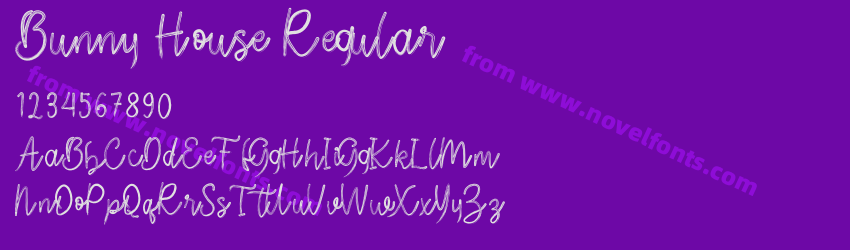 Bunny House RegularPreview Bunny House RegularPreview