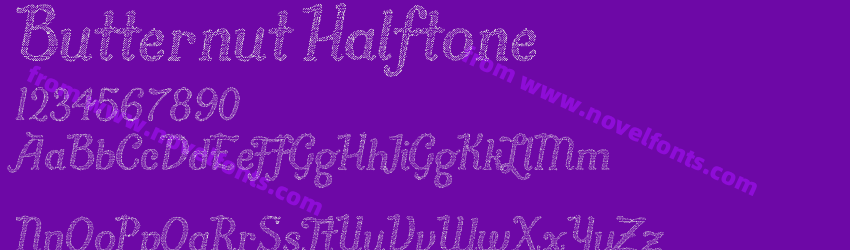 Butternut HalftonePreview Butternut HalftonePreview