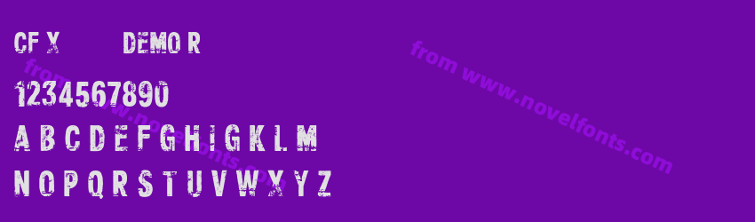 CF Xerography DEMO RegularPreview CF Xerography DEMO RegularPreview