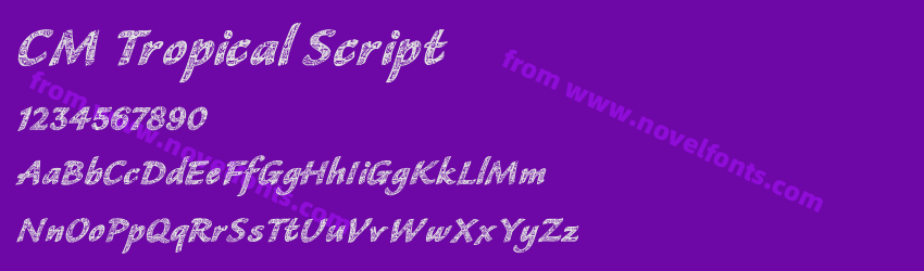 CM Tropical ScriptPreview CM Tropical ScriptPreview