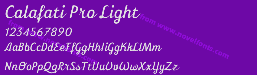 Calafati Pro LightPreview Calafati Pro LightPreview