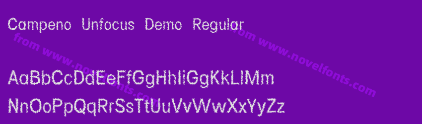 Campeno Unfocus Demo RegularPreview Campeno Unfocus Demo RegularPreview