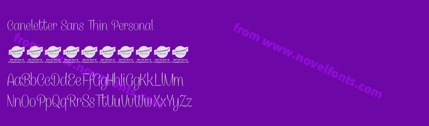Caneletter Sans Thin PersonalPreview Caneletter Sans Thin PersonalPreview