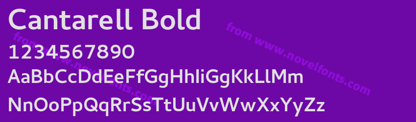 Cantarell BoldPreview Cantarell BoldPreview