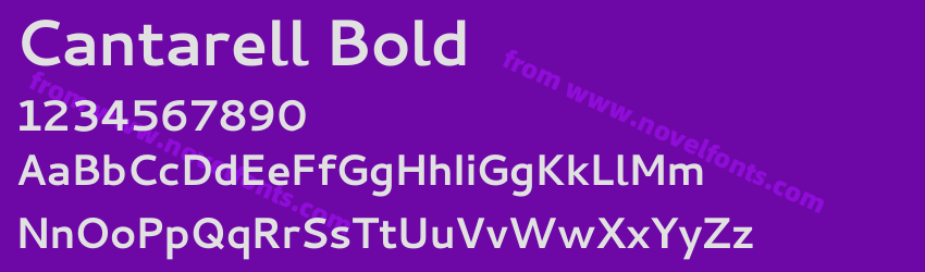 Cantarell BoldPreview Cantarell BoldPreview
