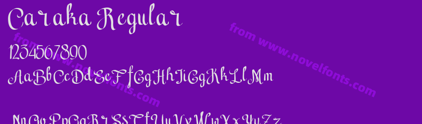 Caraka RegularPreview Caraka RegularPreview