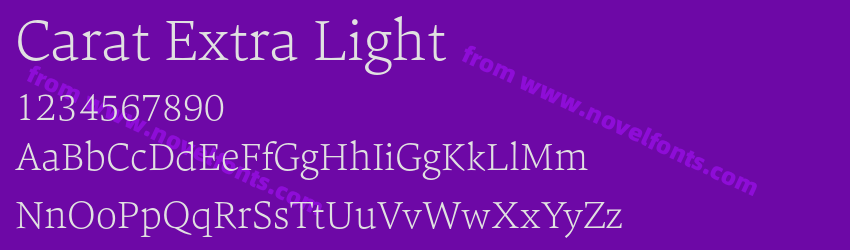 Carat Extra LightPreview Carat Extra LightPreview