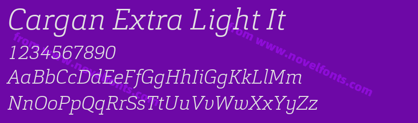 Cargan Extra Light ItPreview Cargan Extra Light ItPreview